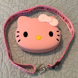 Hello Kitty Small Pink Silicon Bag